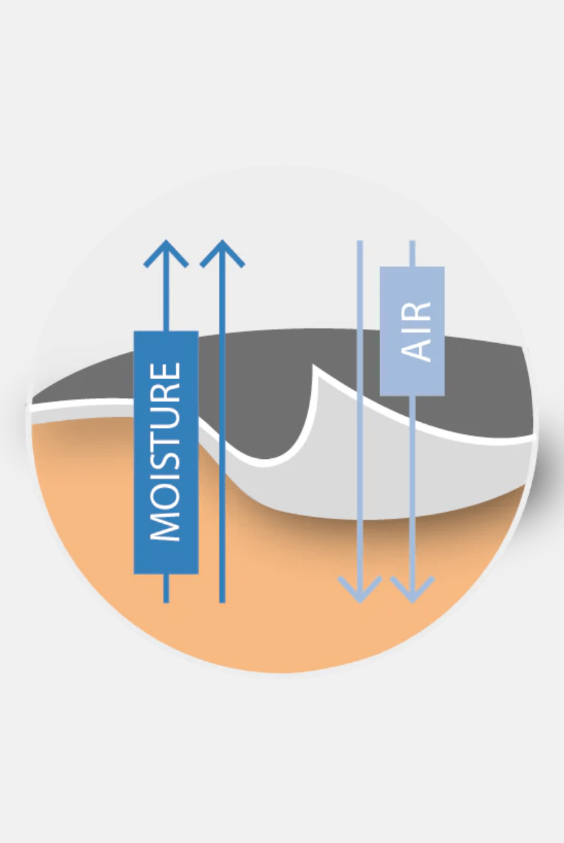 2 Tone Pique Short Sleeve - Stone Rose - Archery Close