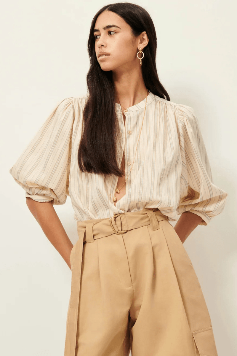 Shirts & Tops - Sessun - A View Blouse in Sandaguas - Archery Close