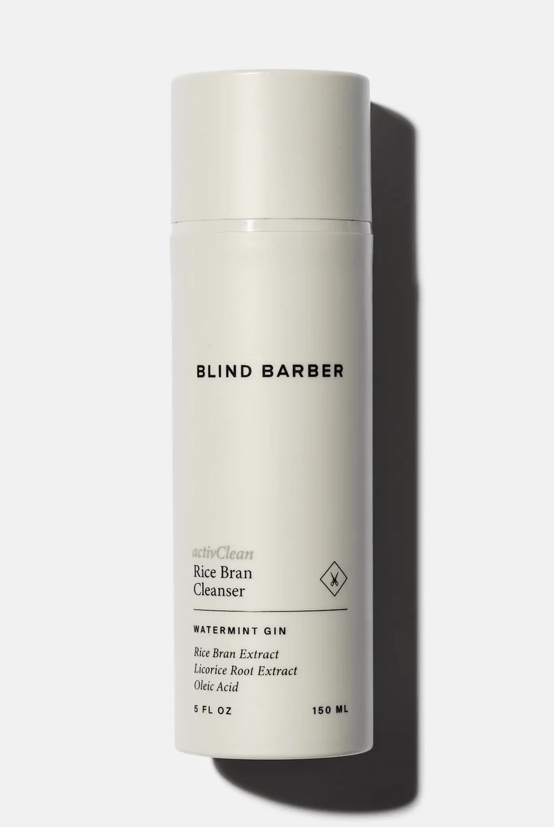 Hair & Skincare - Blind Barber - activClean Rice Bran Face Cleanser - Archery Close