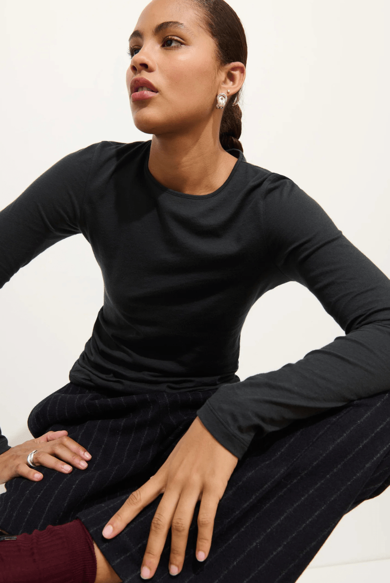 T-Shirt - Alex Mill - Airspun Tee in Cotton - Archery Close