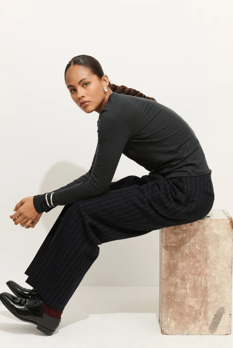 T-Shirt - Alex Mill - Airspun Tee in Cotton - Archery Close