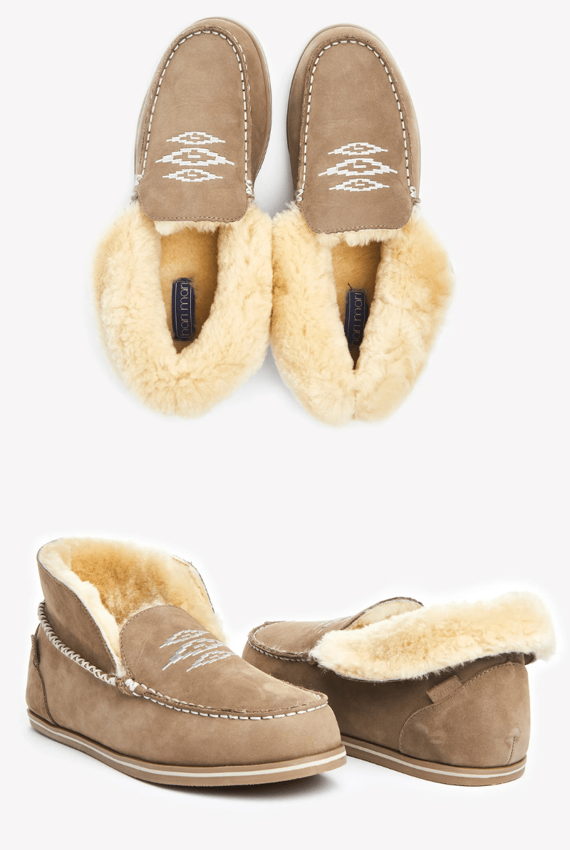 Sleepwear & Loungewear - Hari Mari - Alta Slipper in Storm - Archery Close
