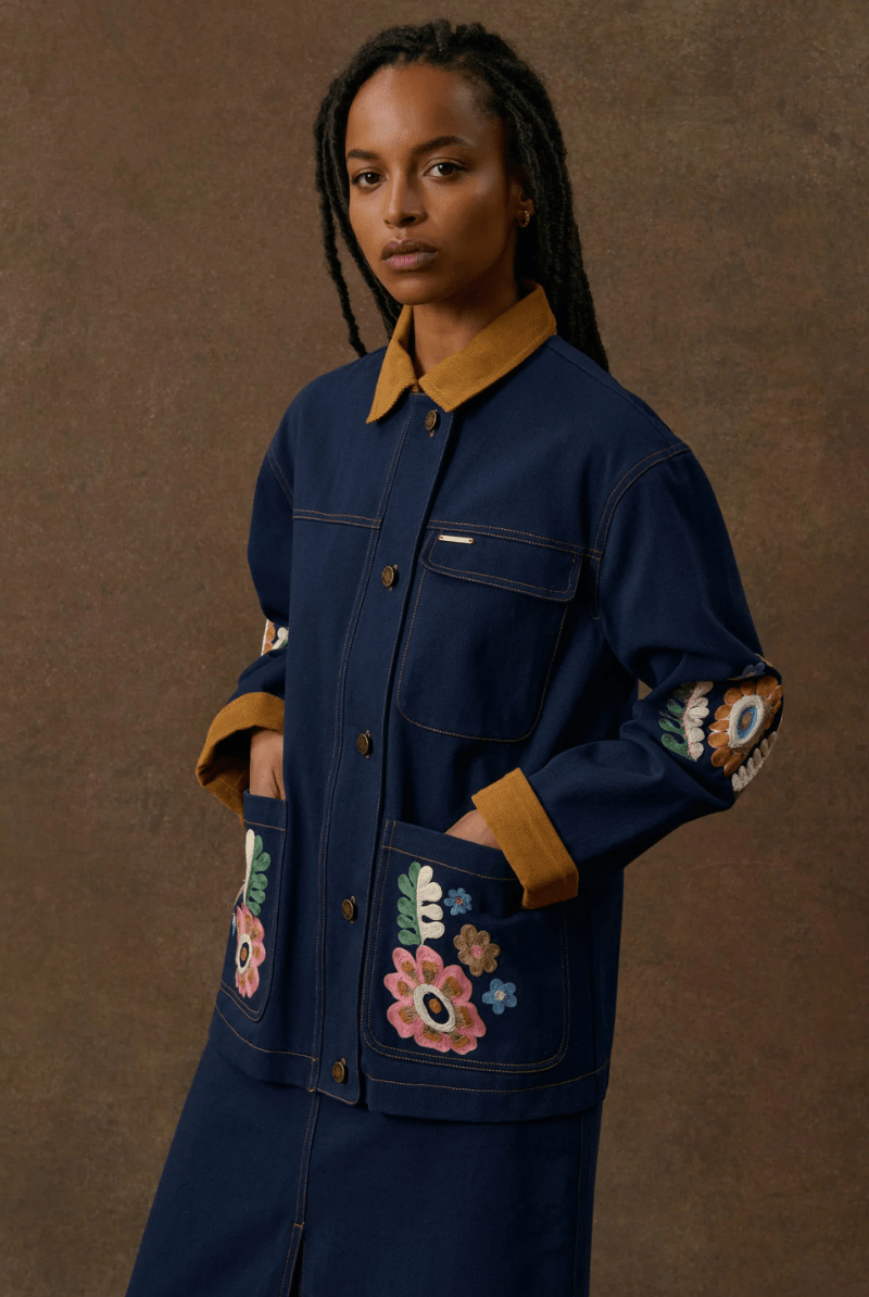 Outerwear - Louise Misha - Amelia Jacket - Archery Close