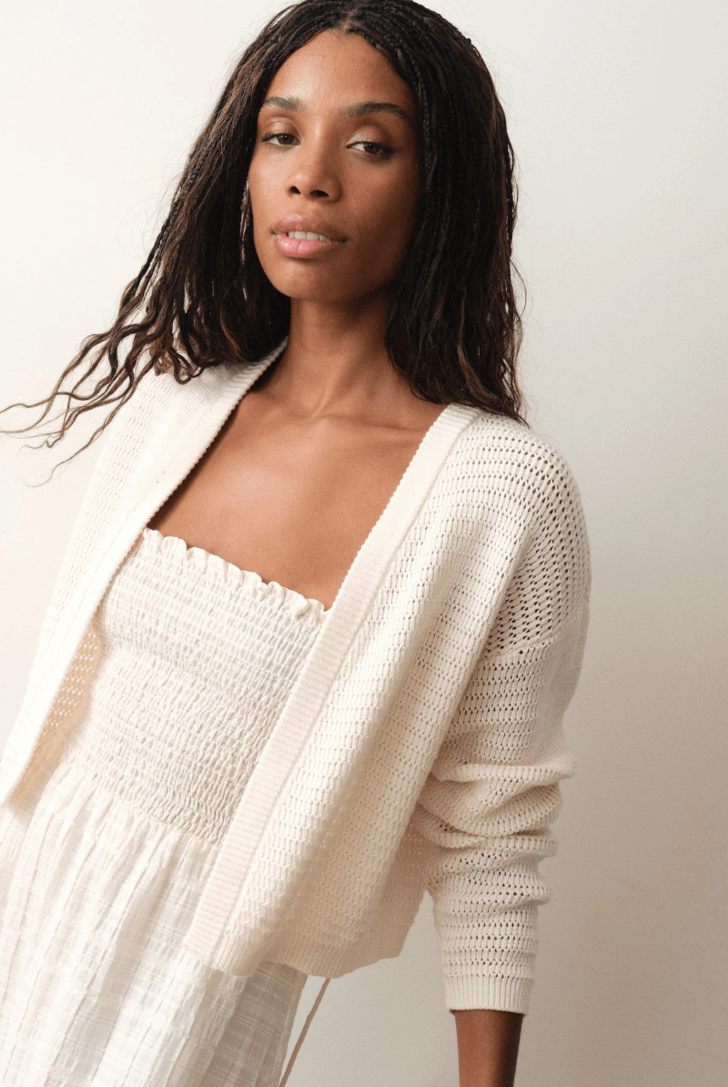 Sweater - Marine Layer - Anacapa Cardigan - Archery Close