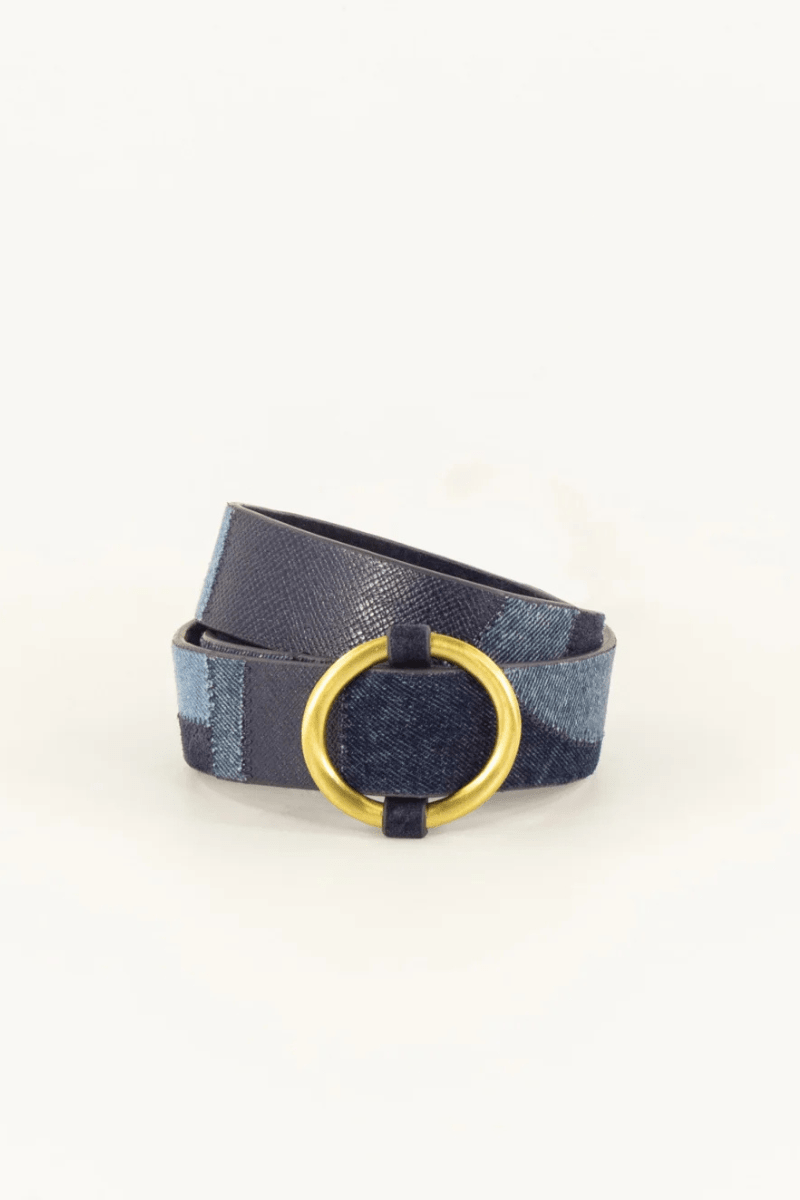 Accessories - Sessun - Anota Belt in Blue - Archery Close