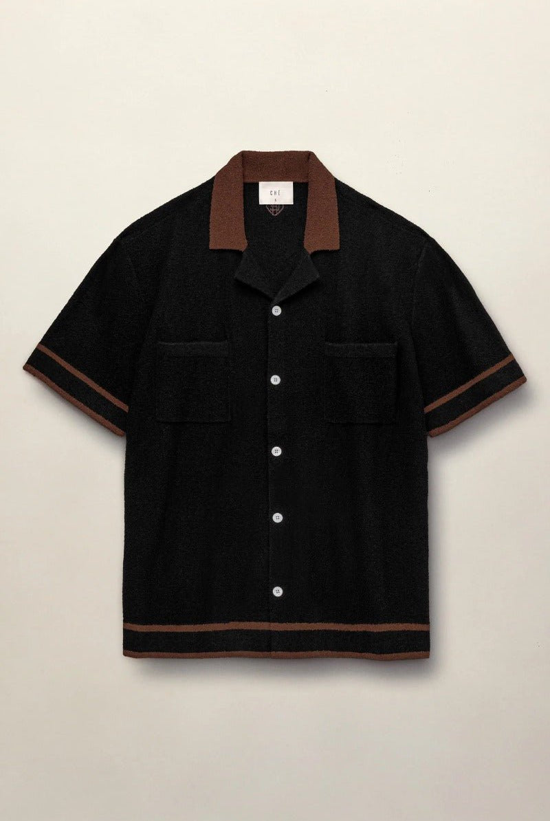 CHE Studios Armando Knitted Shirt - Black