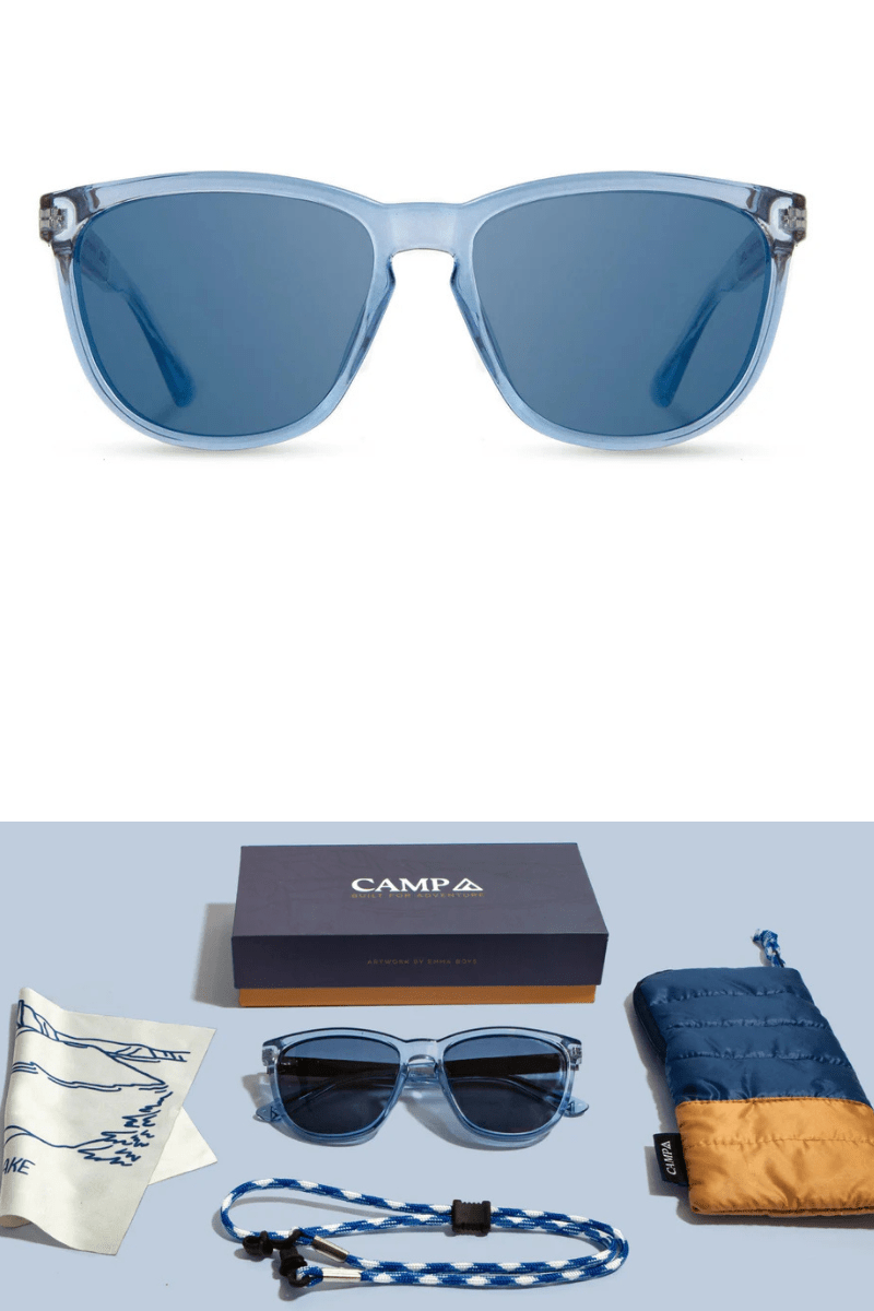 Sunglasses - Shwood Eyewear - Arrowcrest - Crater Lake Sunglasses - Archery Close