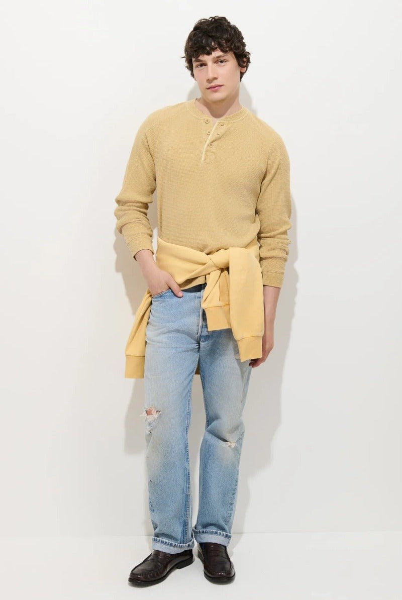 Alex Mill Austin Henley in Thermal Cotton - Einkorn