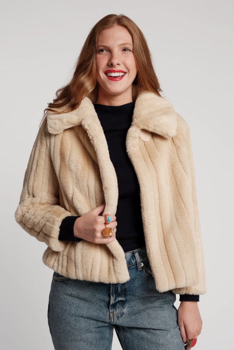 Frances Valentine Babe Faux Fur Jacket