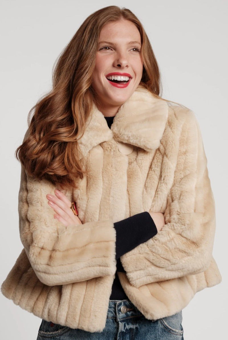 Frances Valentine Babe Faux Fur Jacket