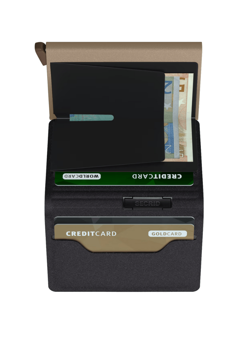 Handbags, Wallets & Cases - Secrid - Bandwallet in LIBA Black - Olive - Archery Close