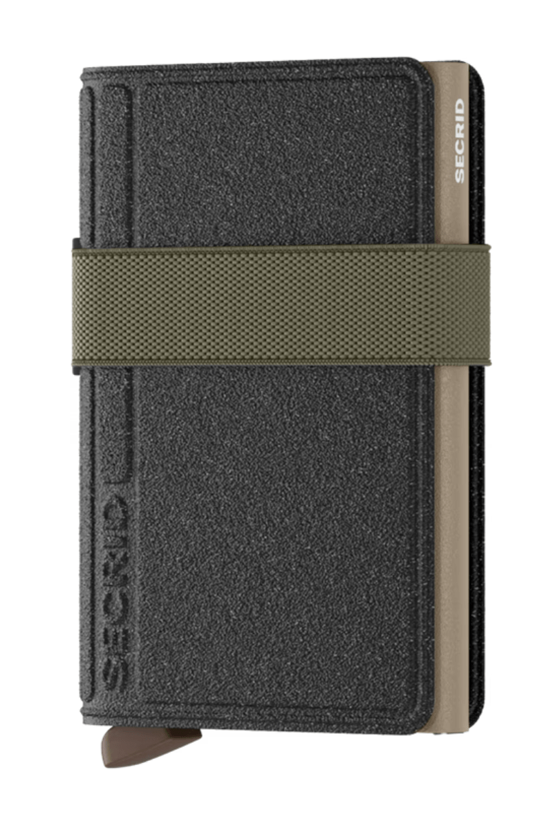 Handbags, Wallets & Cases - Secrid - Bandwallet in LIBA Black - Olive - Archery Close