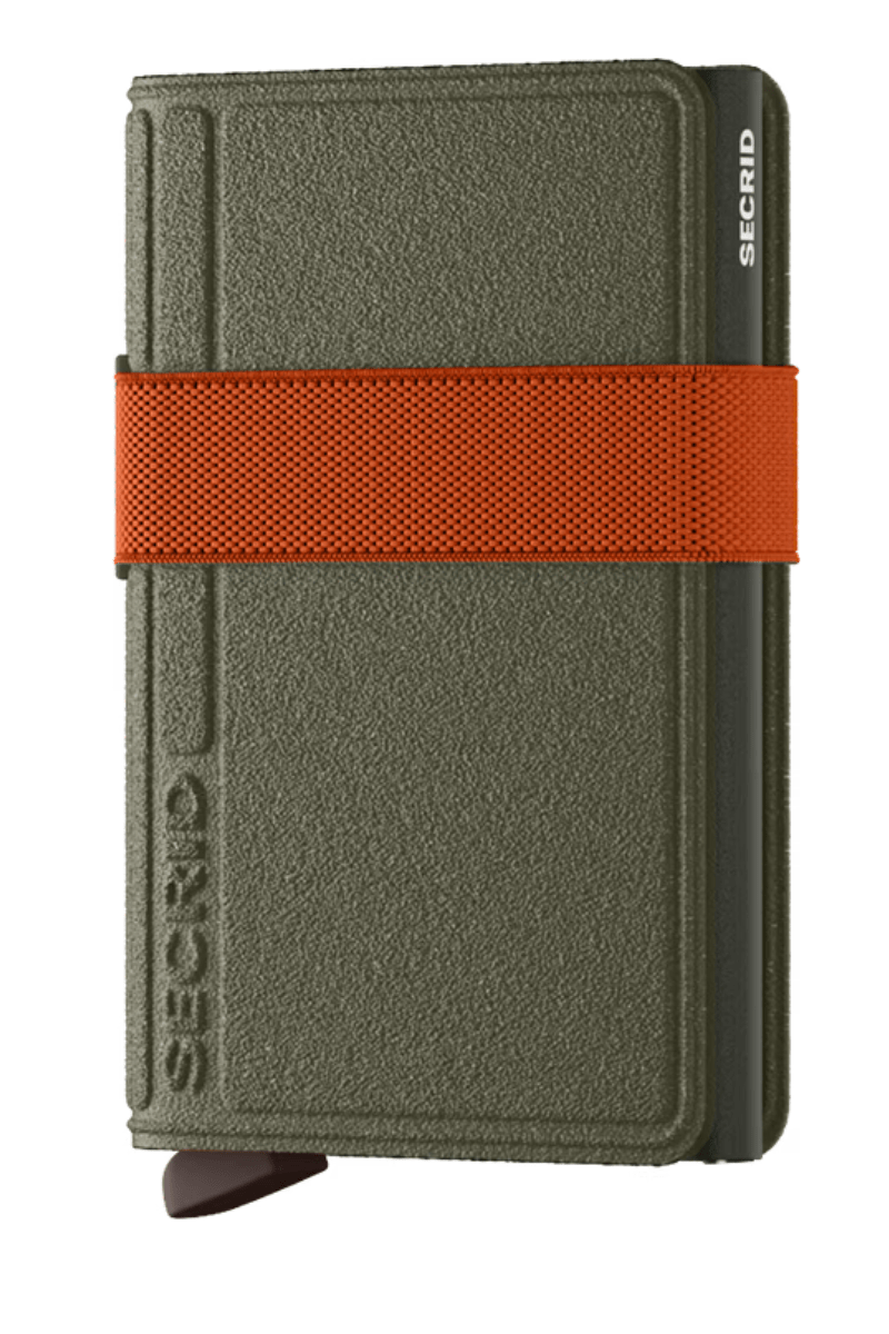 Handbags, Wallets & Cases - Secrid - Bandwallet in LIBA Green - Orange - Archery Close