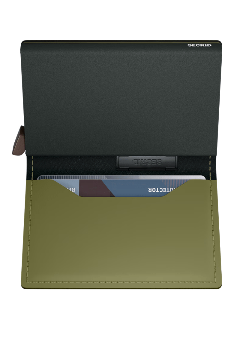 Handbags, Wallets & Cases - Secrid - Bandwallet in Matte Leaf - Khaki - Archery Close