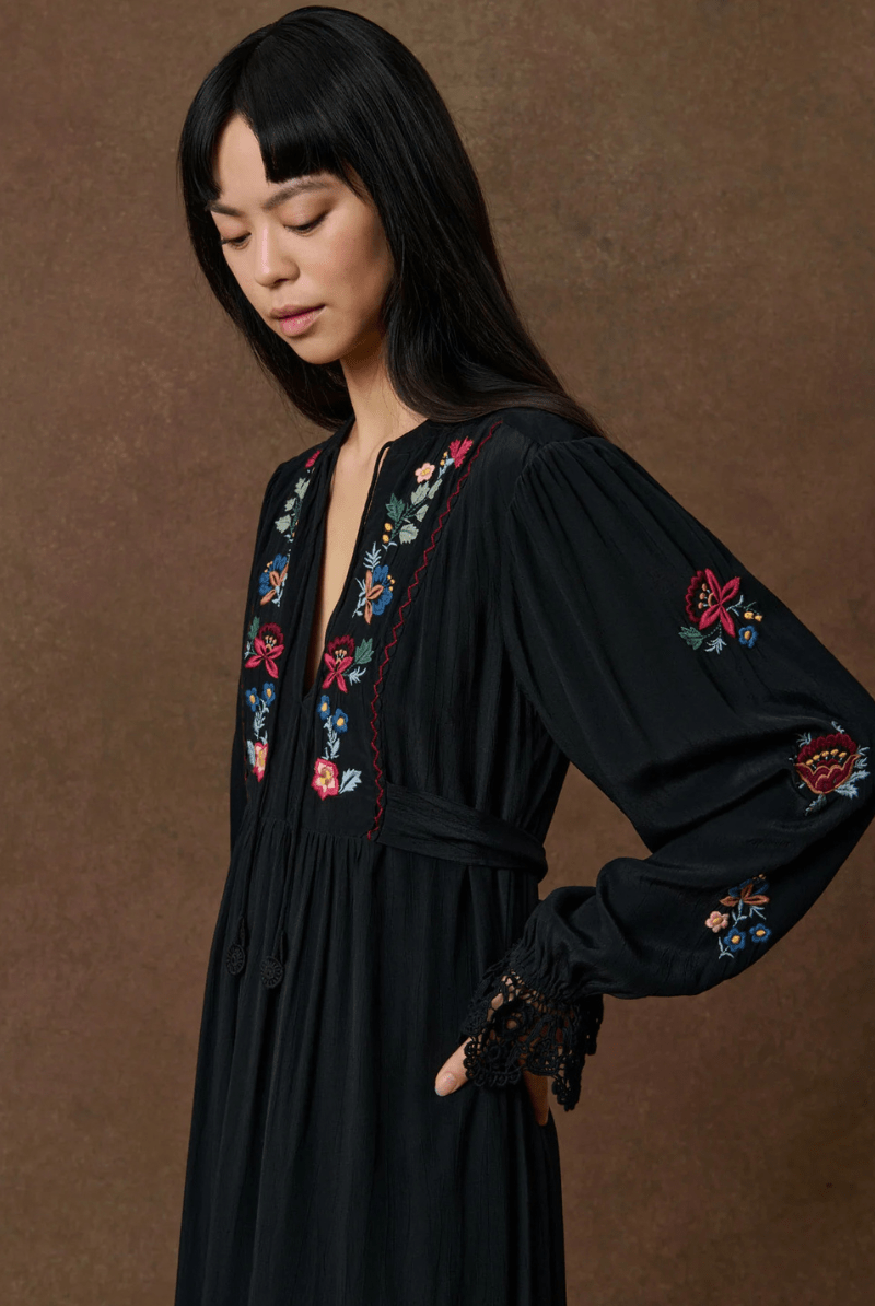 Dresses - Louise Misha - Bellina Dress - Archery Close