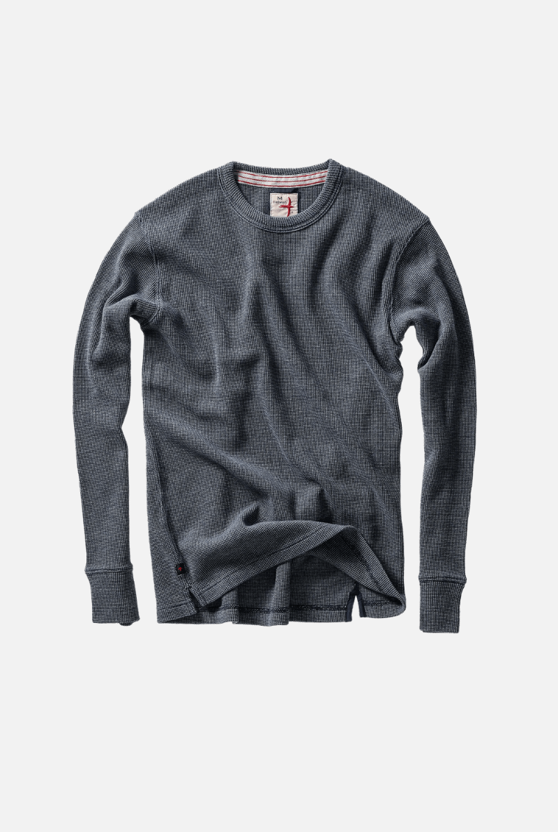 Shirts & Tops - Relwen - Bi - Waffle Crew - Archery Close