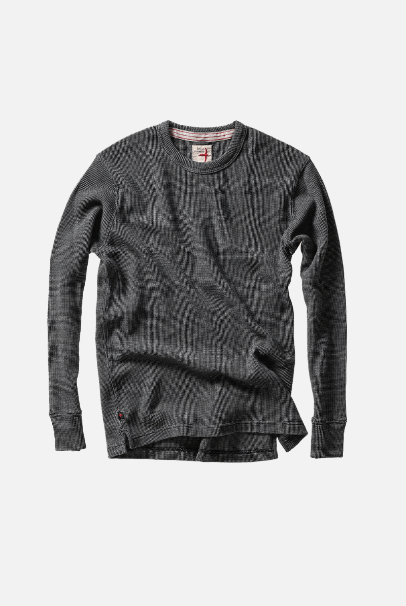 Shirts & Tops - Relwen - Bi - Waffle Crew - Archery Close