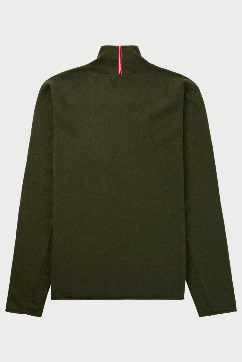 Sweater - Amundsen - Boiled Half Zip 16 GG - Archery Close