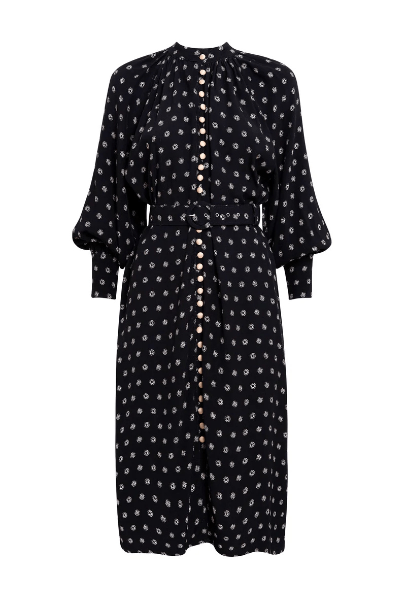 Dresses - Paolita - Borgia Emilia Dress - Archery Close