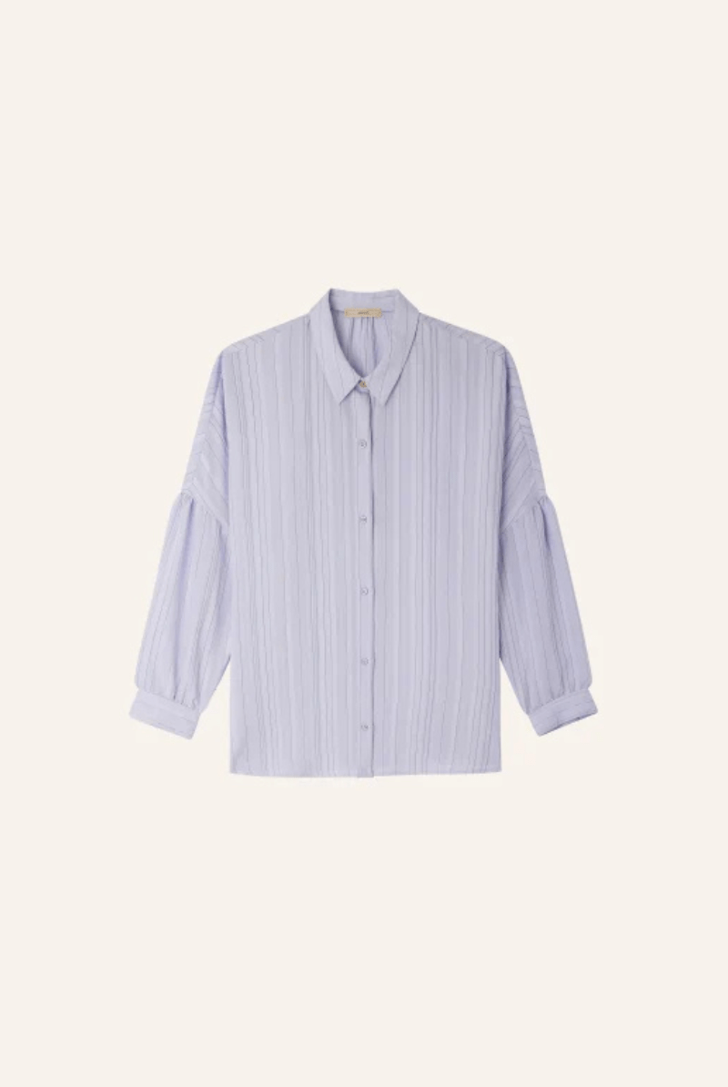 Shirts & Tops - Sessun - Botan Shirt in Celeste - Archery Close