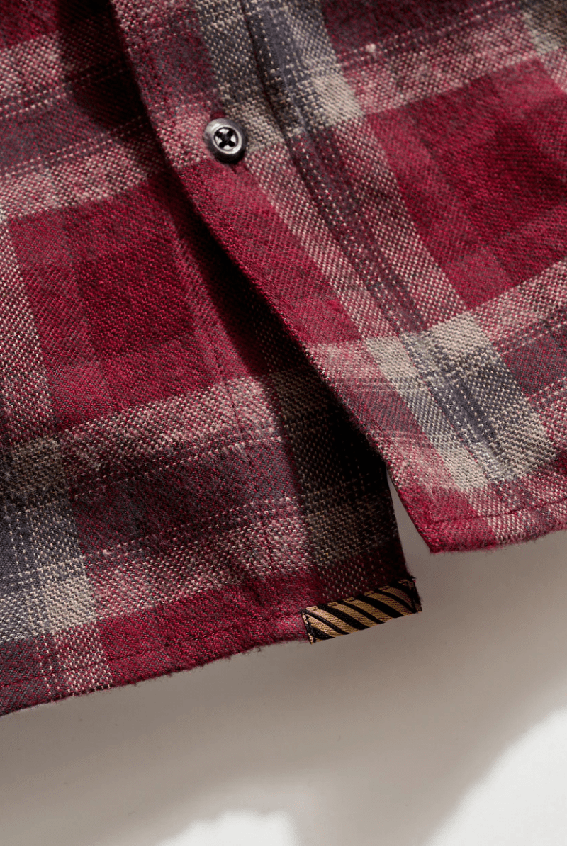 Shirts & Tops - Billy Reid - Brushed Bold Plaid Scout Shirt - Archery Close