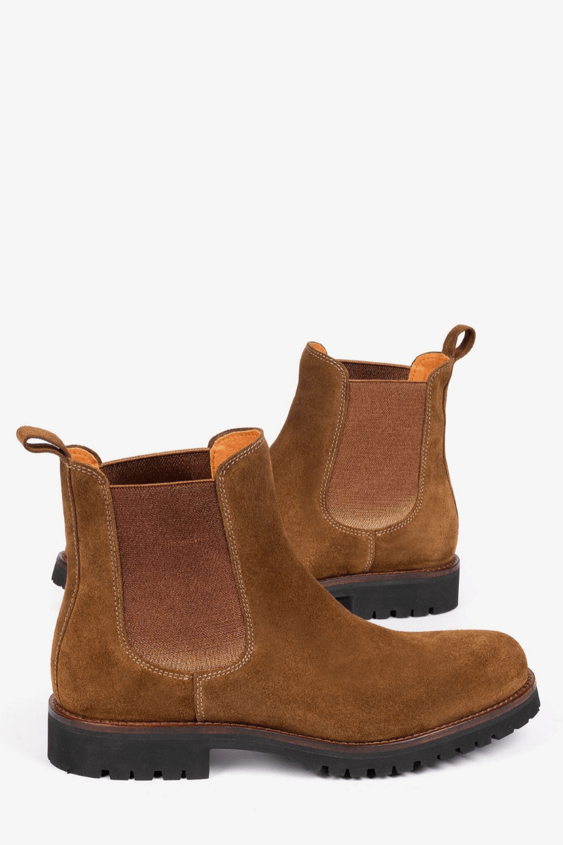 Boots - Penelope Chilvers - Camino Suede Chelsea Boot - Archery Close