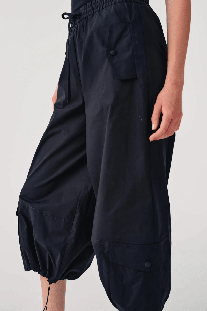 Pants - Beatrice B - Cargo Trousers with Drawstring - Archery Close