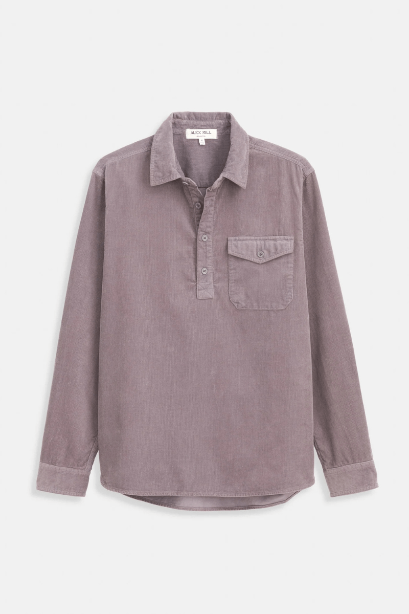 Shirts & Tops - Alex Mill - Carter Popover Shirt In Fine Wale Corduroy - Archery Close