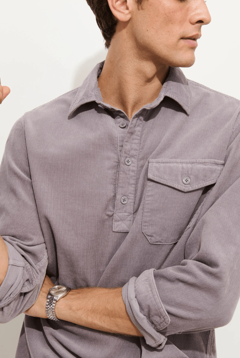 Shirts & Tops - Alex Mill - Carter Popover Shirt In Fine Wale Corduroy - Archery Close