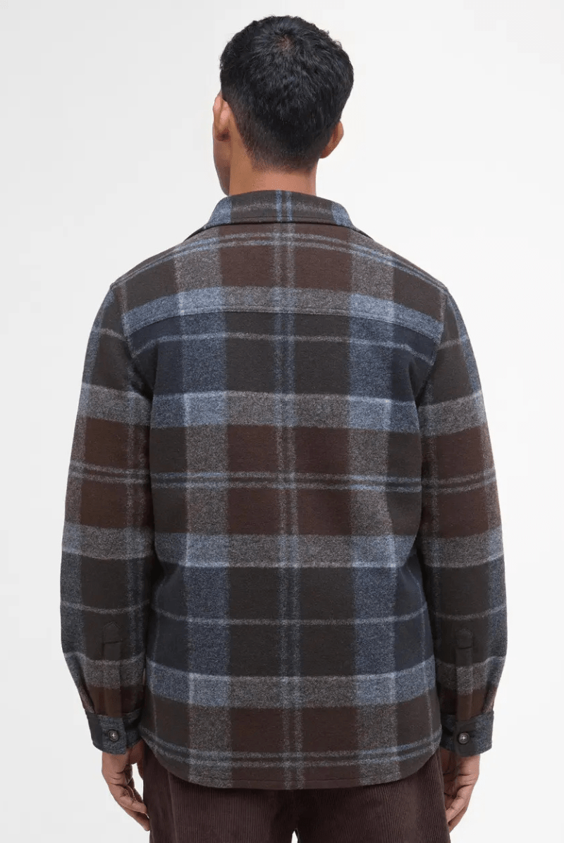 Sweatshirts - Barbour - Chapter Check Overshirt - Midnight Oak Tartan - Archery Close