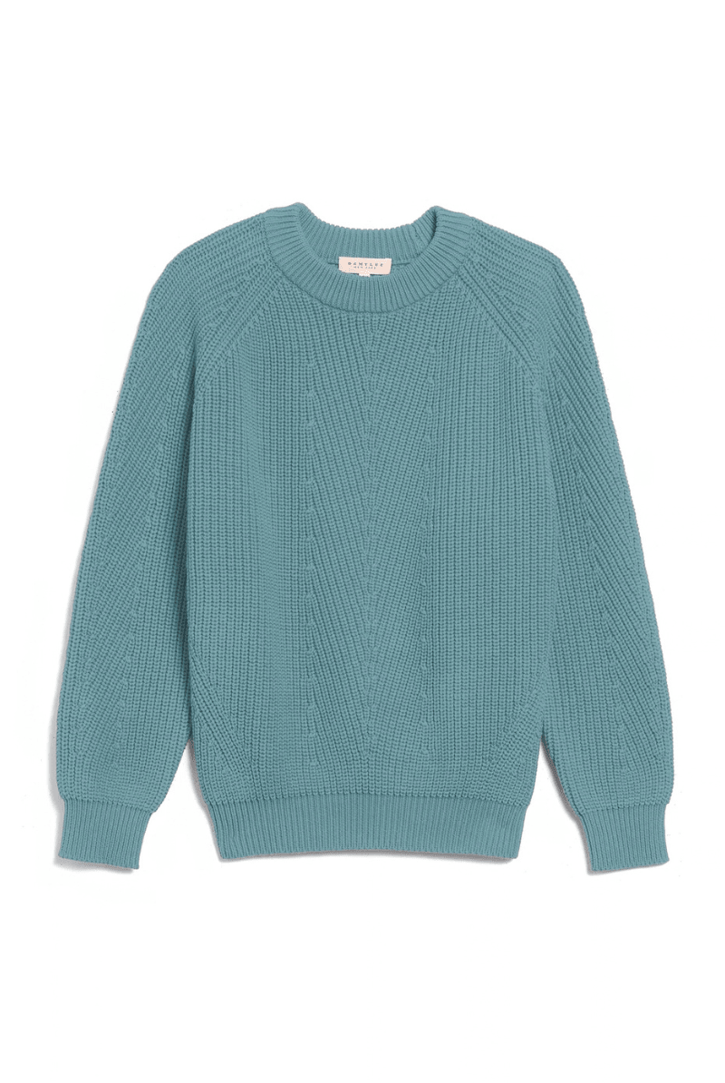 Sweater - DemyLee - Chelsea Sweater in Lake Blue - Archery Close