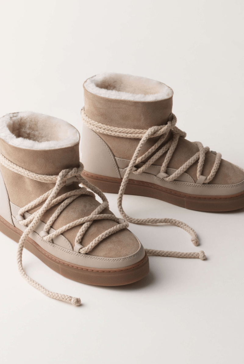 Boots - Inuikii - Classic Boot in Beige - Archery Close
