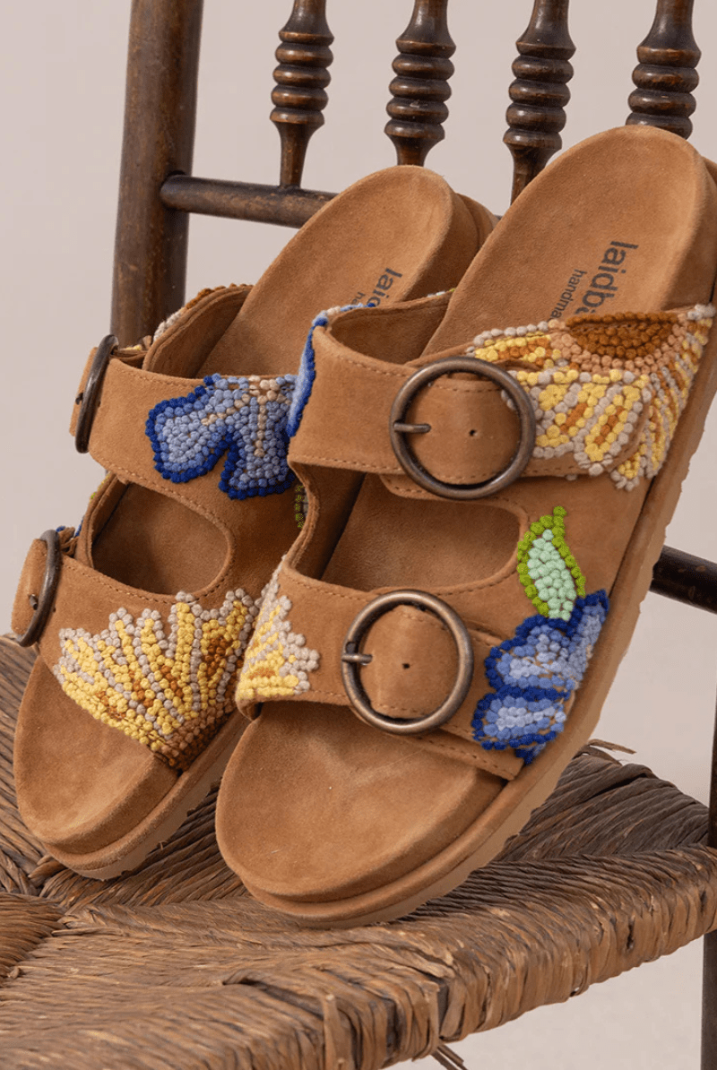 Sandals - Laidback London - Clay French Knot Sandal - Archery Close