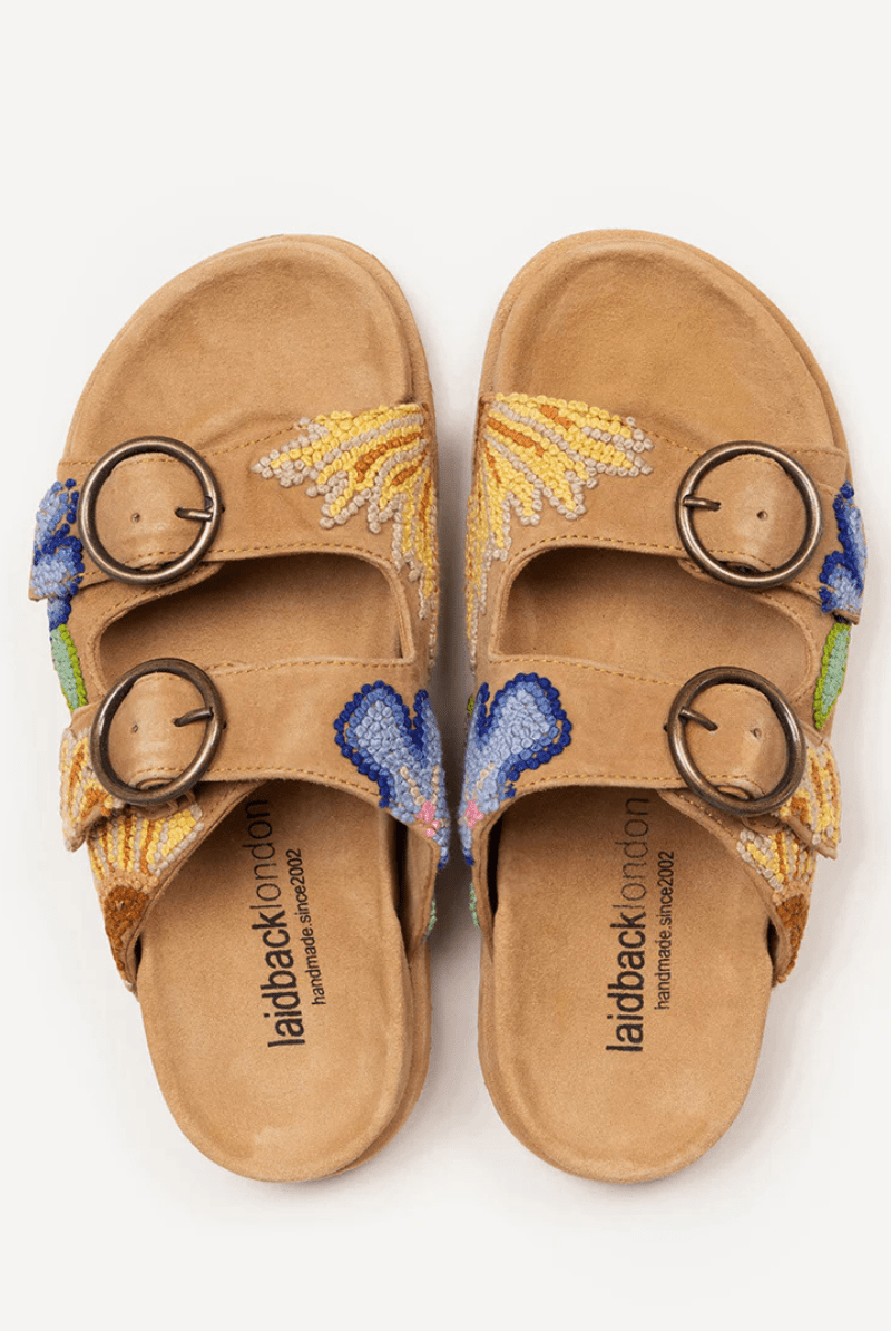 Sandals - Laidback London - Clay French Knot Sandal - Archery Close