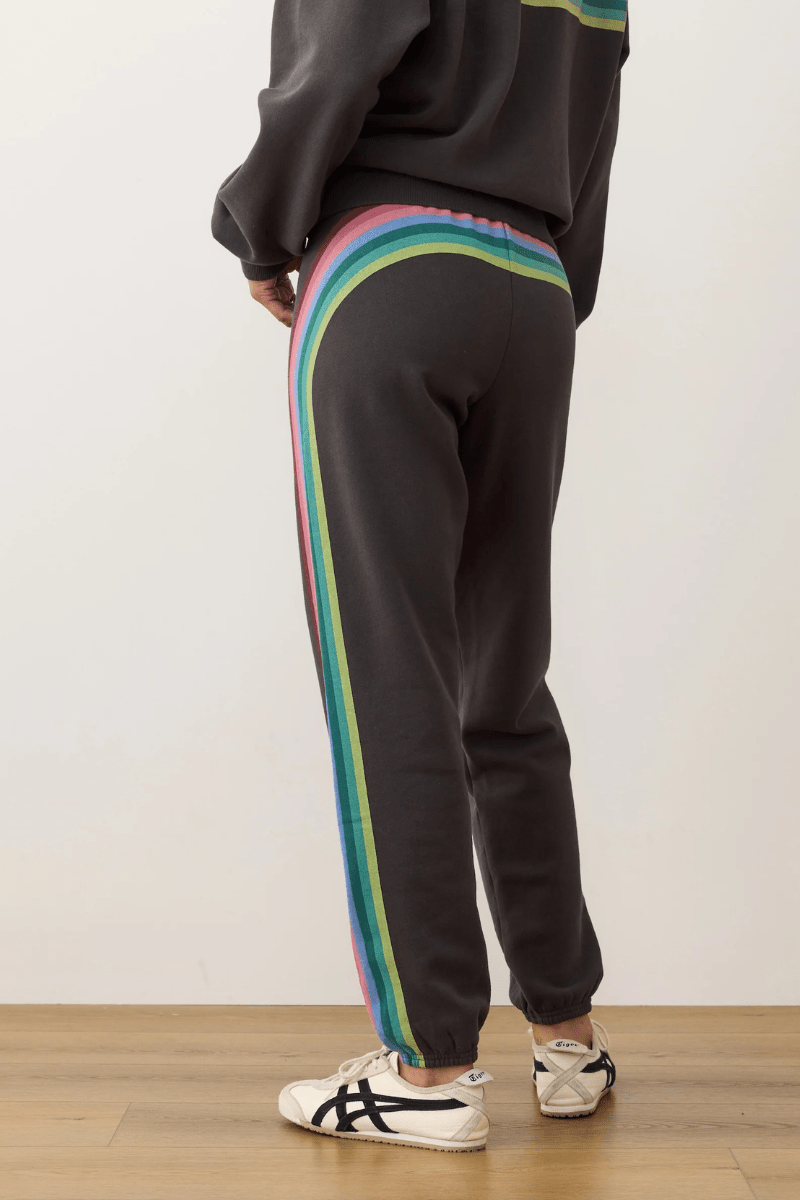 Sweatpants - Marine Layer - Cloud 9 Fleece Sweatpant in Faded Black - Archery Close