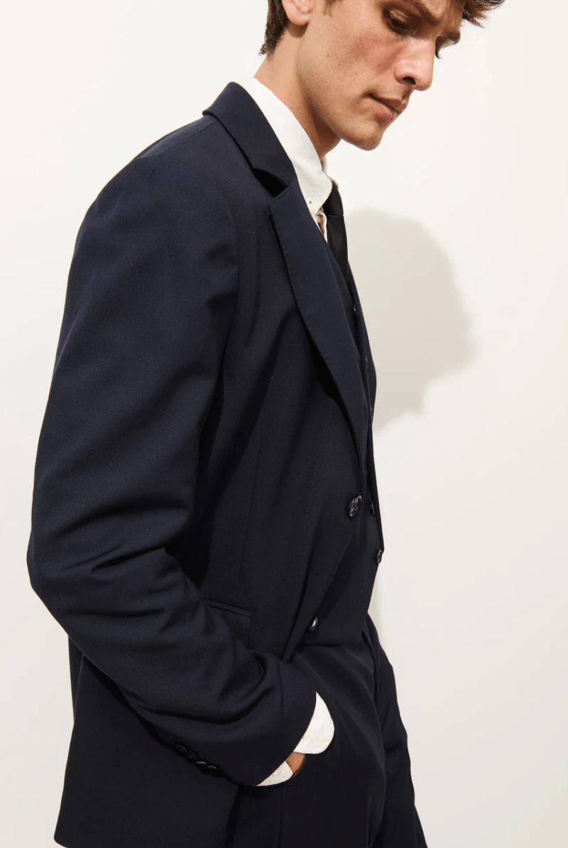 Blazer - Alex Mill - Cooper Blazer in Italian Wool - Archery Close