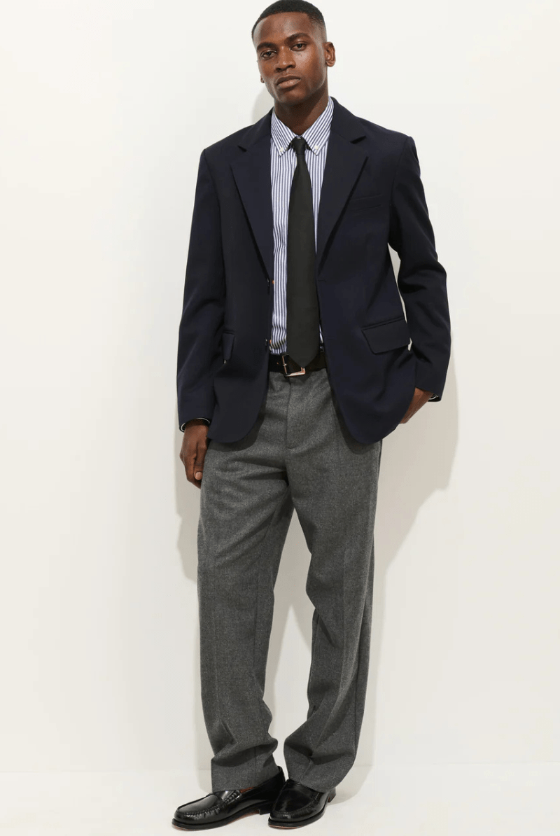 Blazer - Alex Mill - Cooper Blazer in Italian Wool - Archery Close