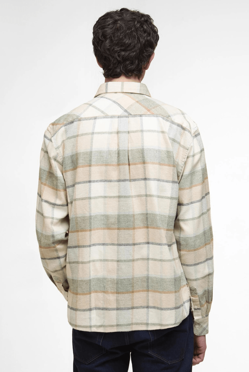 Shirts & Tops - Barbour - Copswell Relaxed Long - Sleeved Shirt - Archery Close