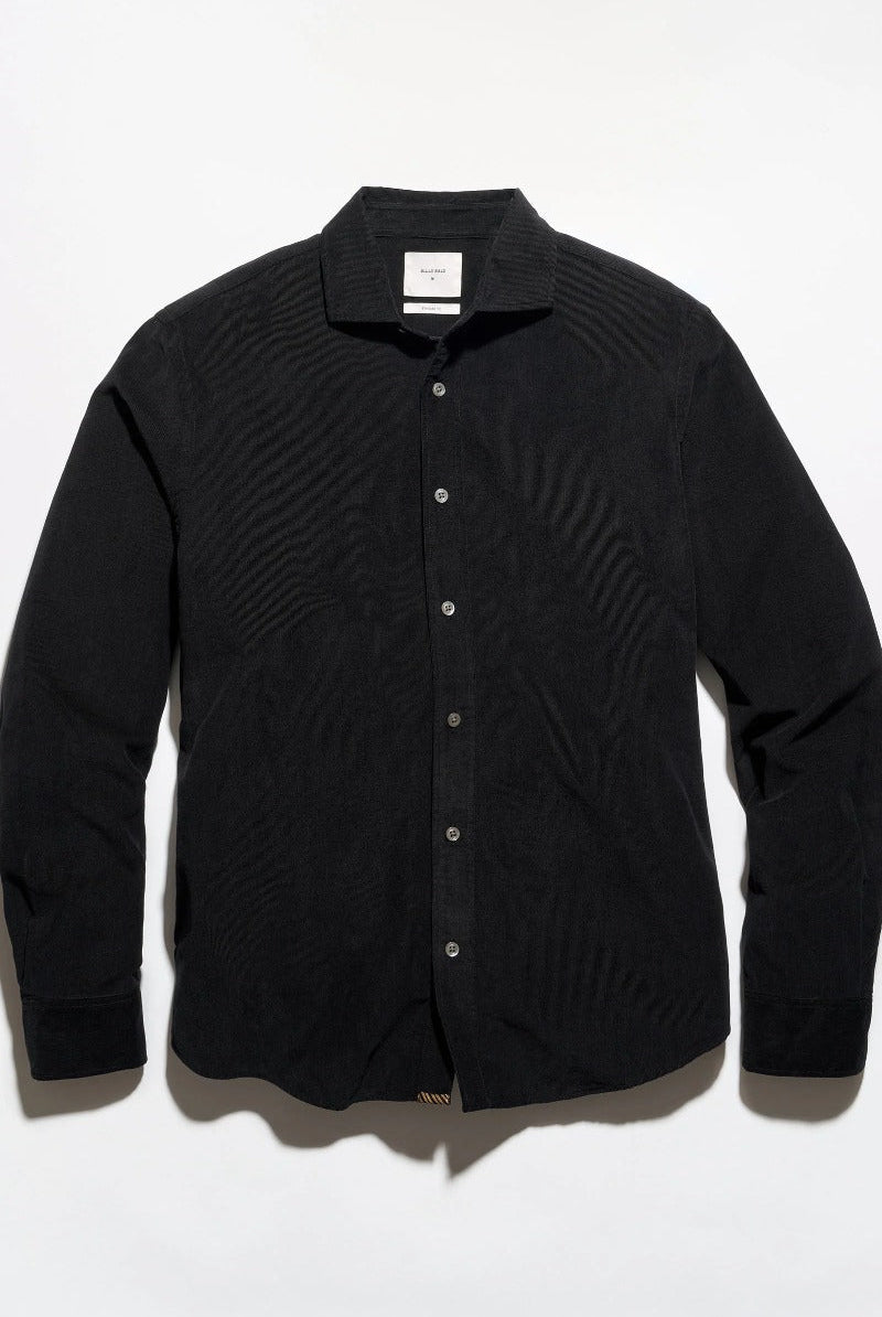 Billy Reid Corduroy Cedar Shirt - Black
