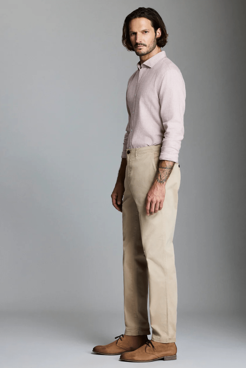 Shirts & Tops - Billy Reid - Cotton Wool Cedar Shirt in Red - Archery Close