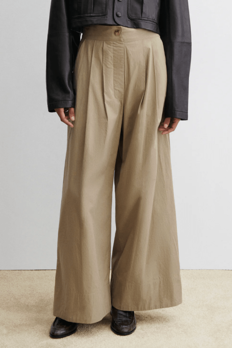 Pants - Rachel Comey - Coxsone Pant in Khaki - Archery Close