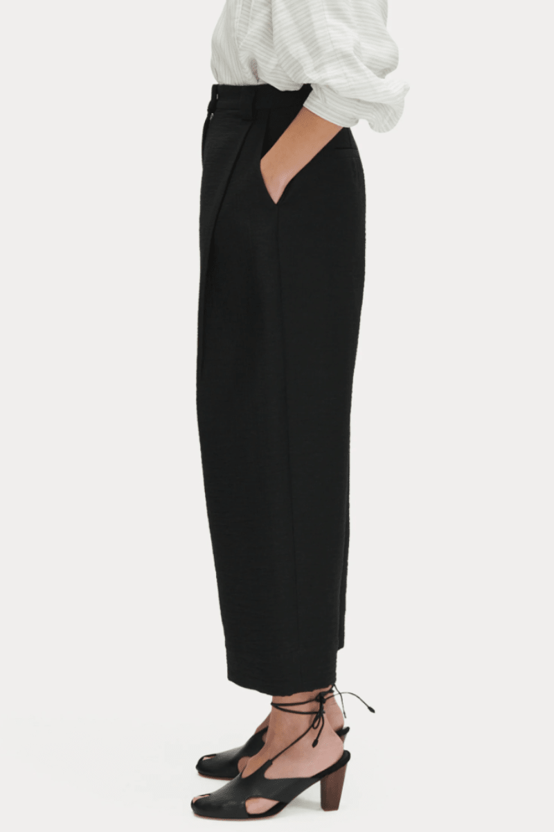 Pants - Rachel Comey - Crew Pant in Black - Archery Close
