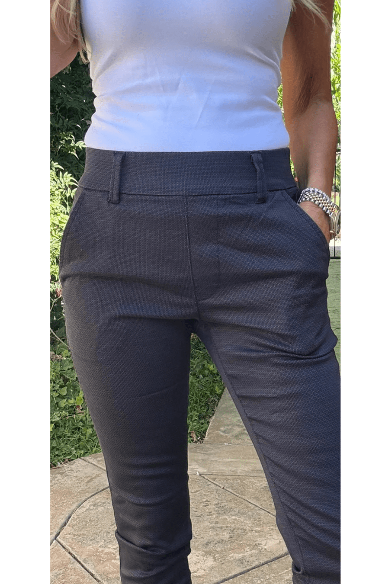 Pants - Bevy Flog - Dafna in Midnight Blue - Archery Close