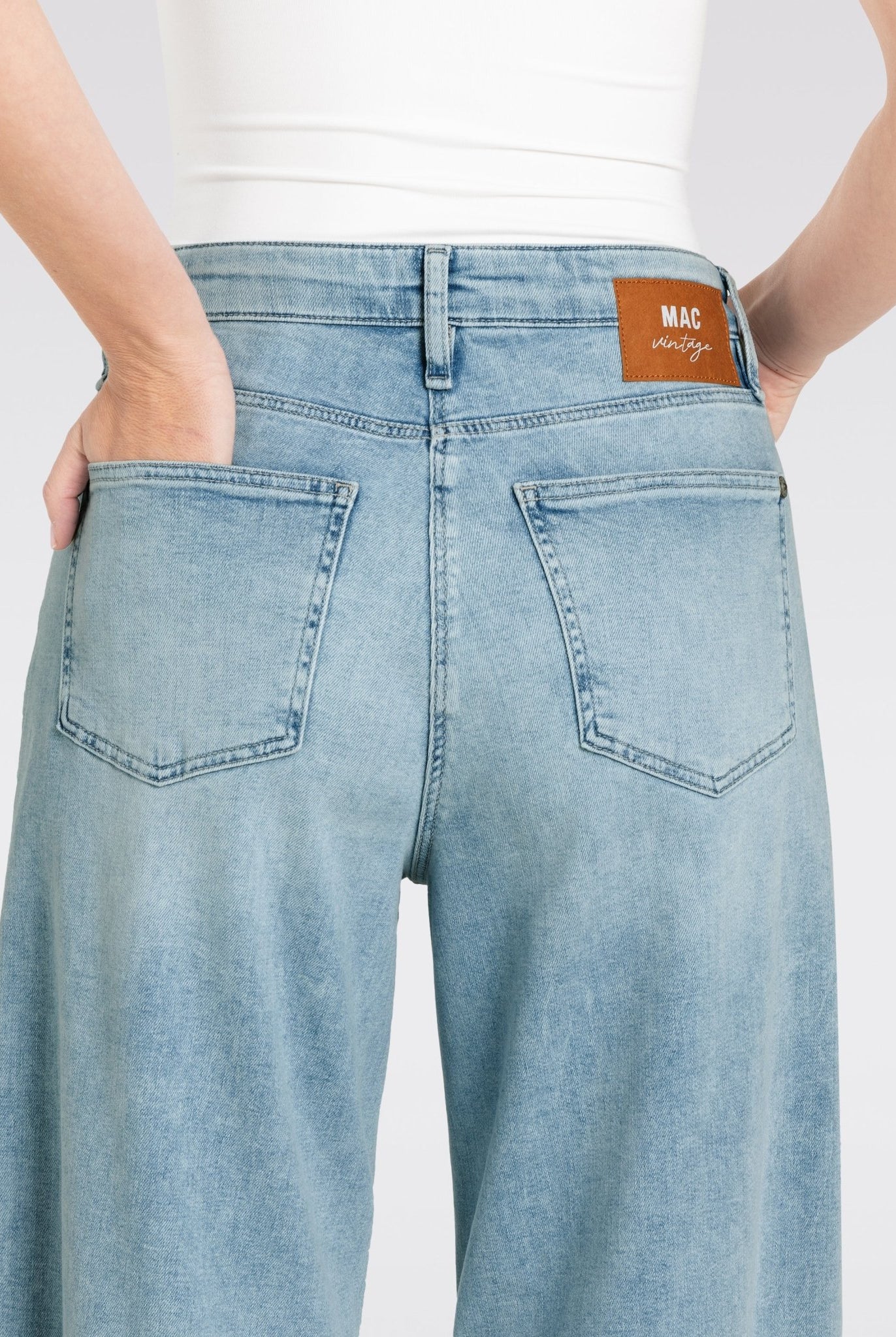 Jeans - MAC Jeans - Dakota Fringe Jean - Archery Close