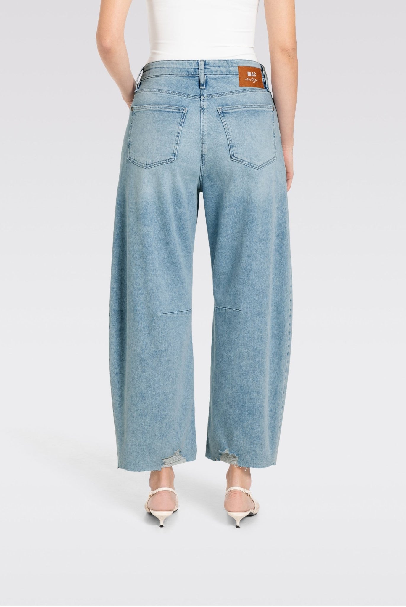 Jeans - MAC Jeans - Dakota Fringe Jean - Archery Close