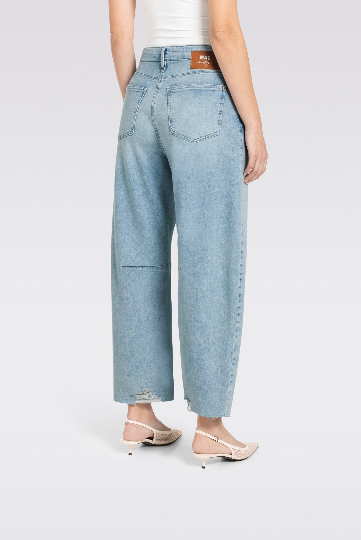 Jeans - MAC Jeans - Dakota Fringe Jean - Archery Close