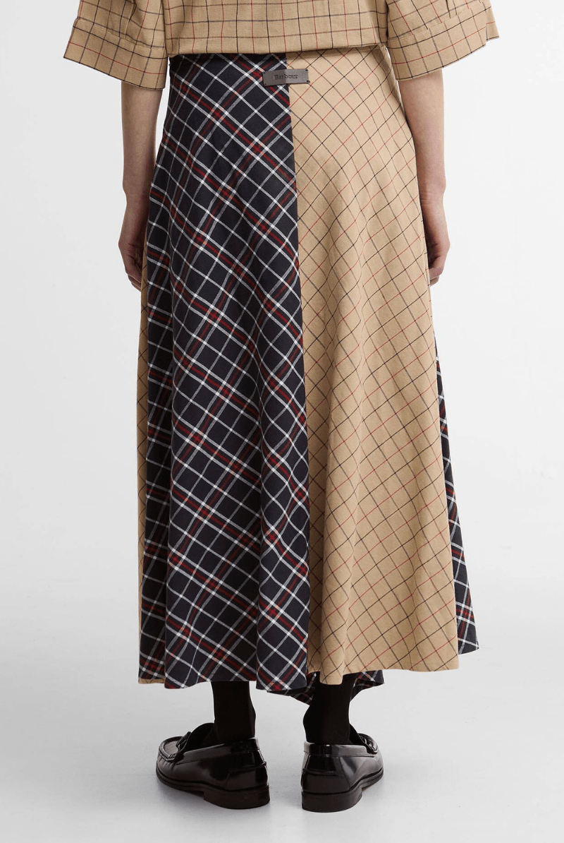 Skirts - Barbour - Dalbury Midi Skirt - Archery Close