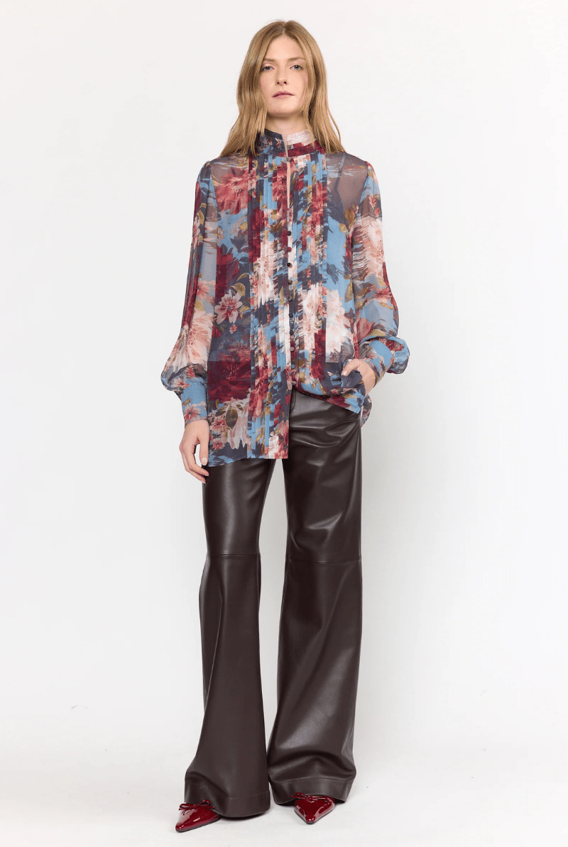 Shirts & Tops - Christy Lynn - Dane Top in Sky Garden - Archery Close