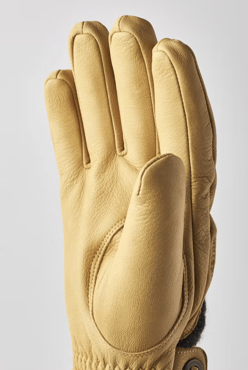 Gloves - Hestra - Daniel Glove in Charcoal/Tan - Archery Close
