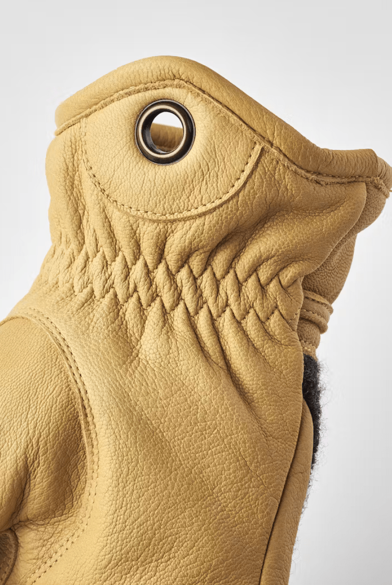 Gloves - Hestra - Daniel Glove in Charcoal/Tan - Archery Close